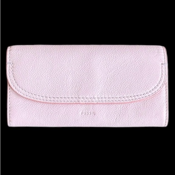 Fossil Handbags - Fossil Pink Leather Women's Wallet / Clutch/ Organizer